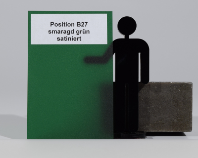 Platte aus Acrylglas 5 mm smaragd gr&amp;#252;n satiniert