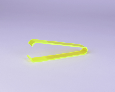 Eiszange, gelb fluoreszierend, neonfarbig