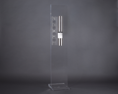 Desinfektionss&amp;#228;ule, 1500 x 310 mm