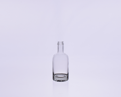 Kurzhalsflasche, transparent 350 ml, 5er Set