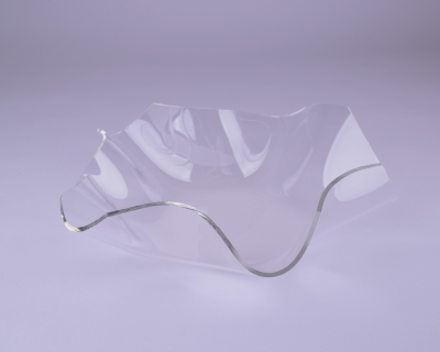 Schale, klein, glasoptik transparent