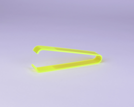 Eiszange, gelb fluoreszierend, neonfarbig