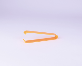 Eiszange orange fluoreszierend, neonfarbig