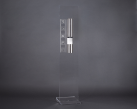 Desinfektionssäule, 1500 x 310 mm