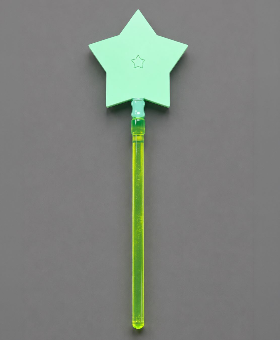 Zauberstern perlmutt grün, Stab grün fluor