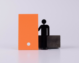 Forex orange 3 mm 500x1000mm