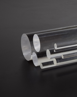 Rundstab aus Acrylglas, transparent farblos, Durchmesser 12 mm, L&#228;nge 1&#39;000 mm