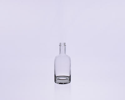 Kurzhalsflasche, transparent 500 ml, 5er Set