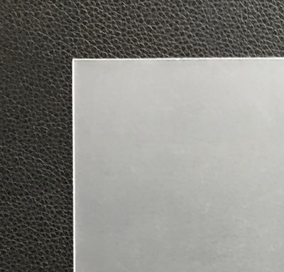 Folie aus Polypropylen 0.8mm transparent satiniert