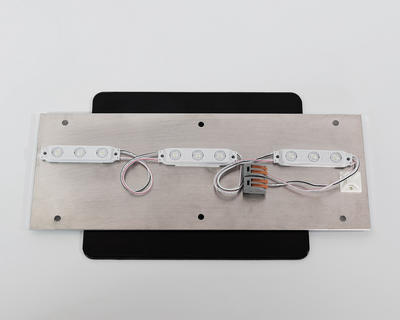 Guner Bodenplatte zu kleinem Model Spitz oder Flach mit LED mit Magnetplatte