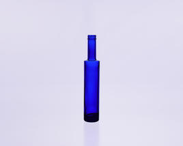Schraubflasche, blau, 200 ml, 5er Set