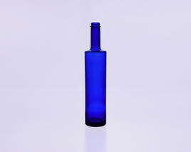Schraubflasche, blau, 500 ml, 5er Set