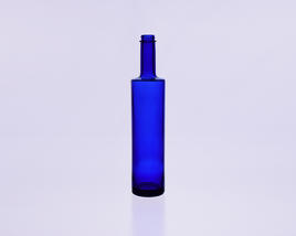Schraubflasche, blau, 500 ml, 5er Set