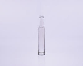 Schraubflasche, transparent, 200 ml, 5er Set